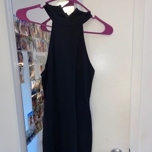 Black Halter Dress
